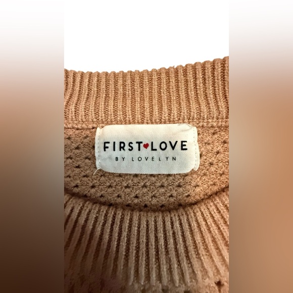 Chic Soul Size 1X Allstar Sweater, Beige Plus Size NWOT - Picture 5 of 10